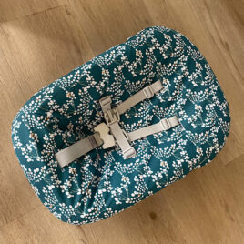 Stokke Newborn hoes nieuw model! Japanse bloem turquoise