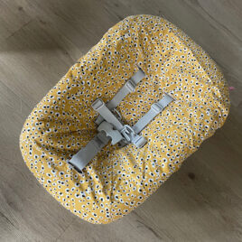 Stokke Newborn hoes nieuw model! Panterprint geel