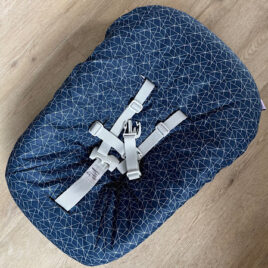 Stokke Newborn hoes nieuw model! Geometrisch blauw