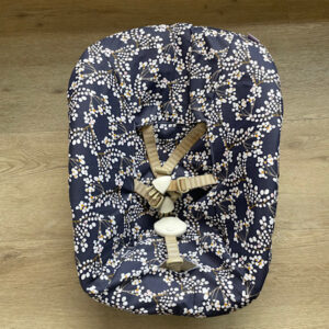 Stokke Newborn hoes Japanse bloesem paars blauw