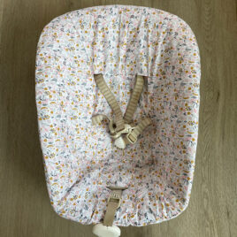 Stokke Newborn hoes Bloemetjes grijs roze