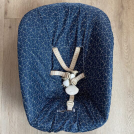 Stokke Newborn hoes Geometrisch blauw